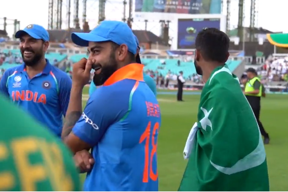 पाक खिलाड़ियों के साथ विराट-युवराज की हंसी-ठिठोली को आईसीसी क्यों मानता है बेस्ट, ये रहा कारण