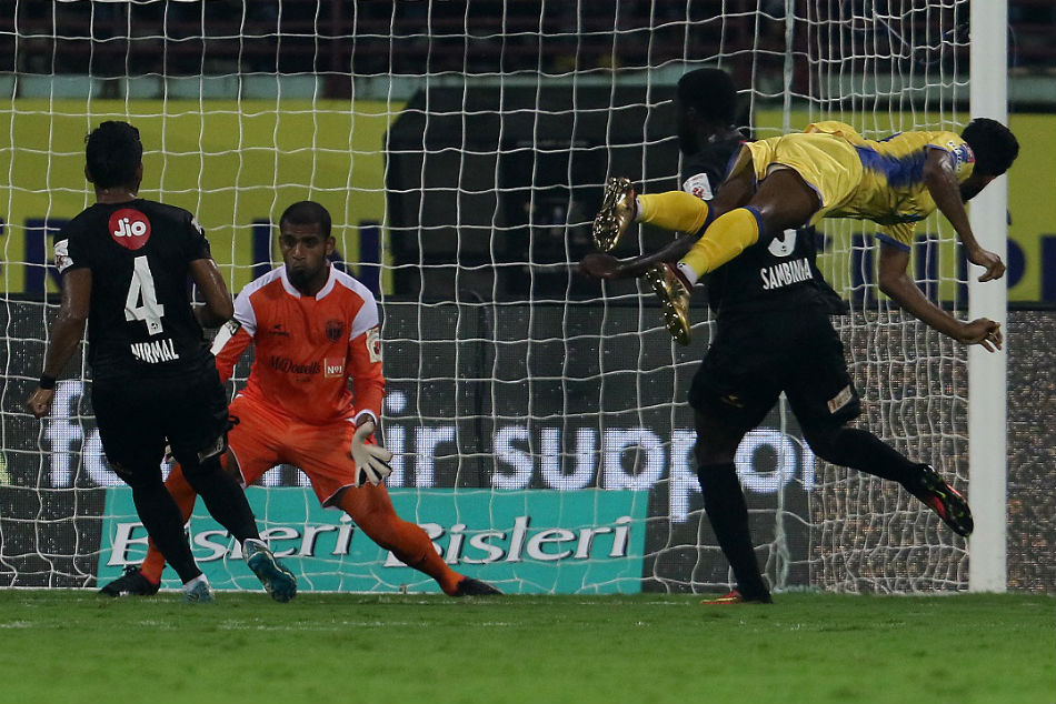 ISL 2017: विनीथ के गोल से केरला ने चखी सीजन की पहली जीत