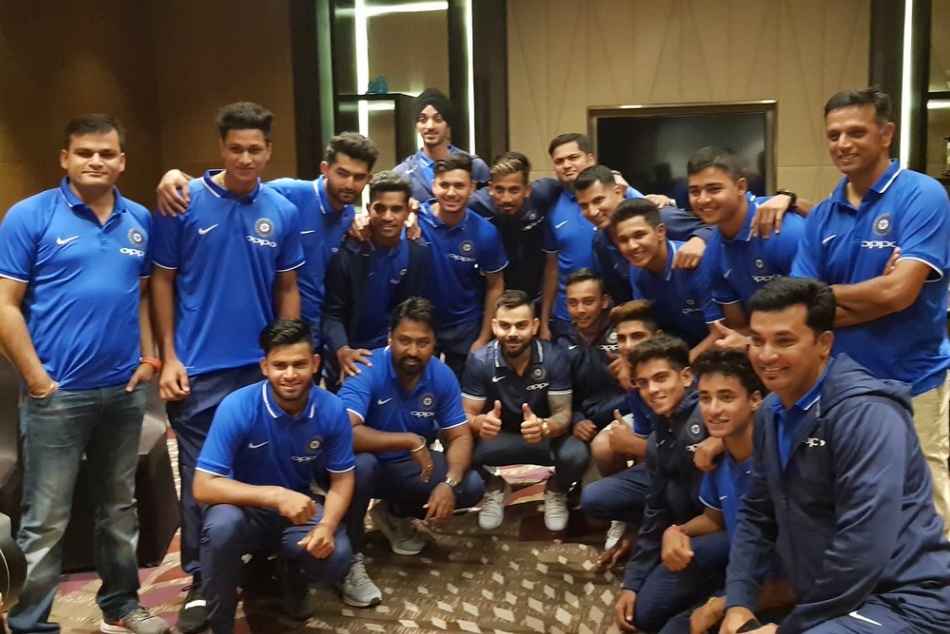 अंडर-19 टीम को कोहली ने दिया खास मंत्र, पृथ्वी को बताया स्पेशल खिलाड़ी