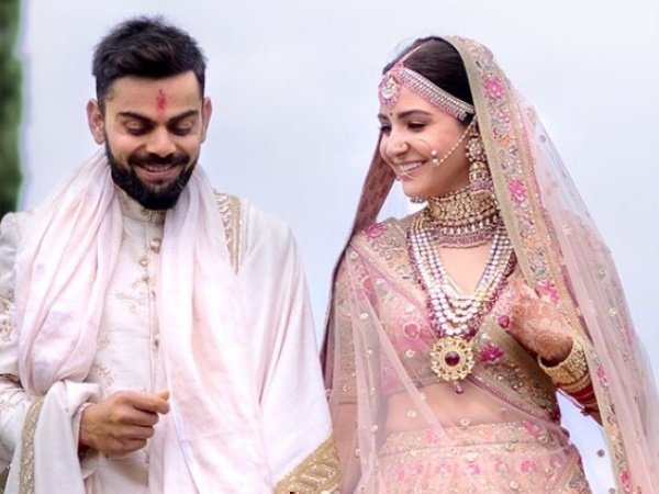 #VirushkaWedding: सचिन, शाहरुख और क्रिकेट-बॉलीवुड जगत ने नए जोड़े को ऐसी दी बधाई