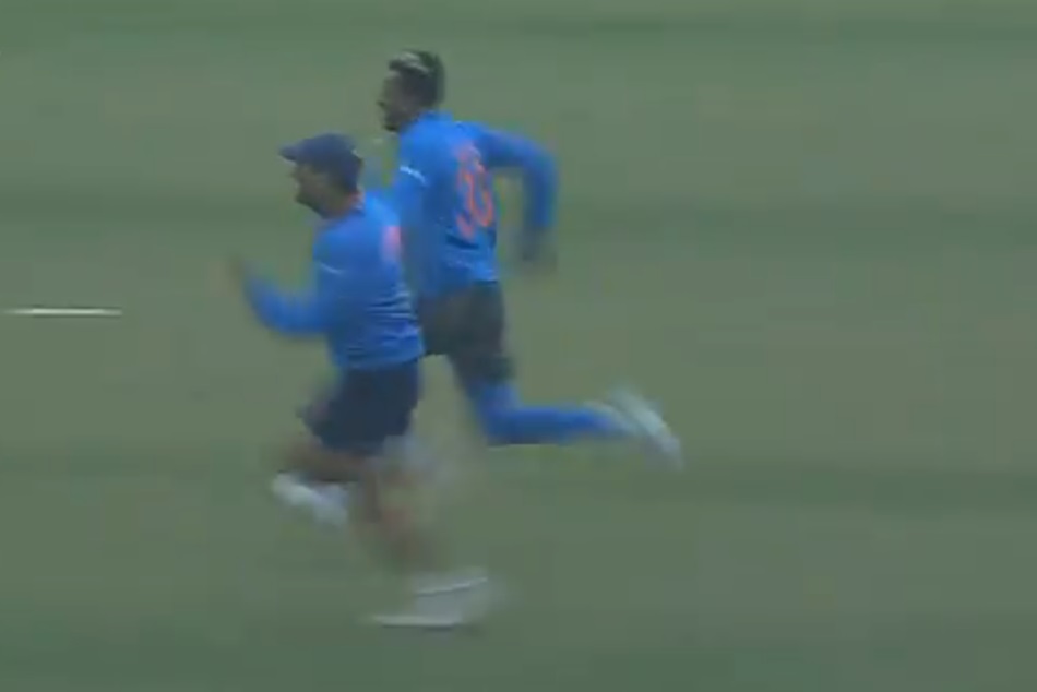 Video: उसैन बोल्ट बन गए महेंद्र सिंह धोनी, हार्दिक पांड्या को यूं दी पटखनी