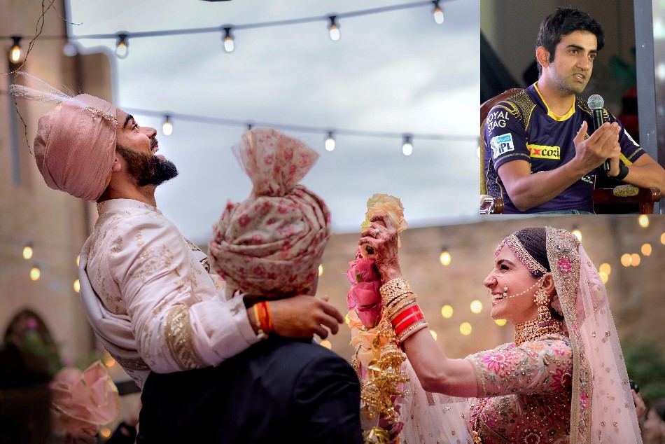 जानिए विरुष्का की इटली में शादी पर क्या बोले गंभीर, जमकर हो रहा है विवाद