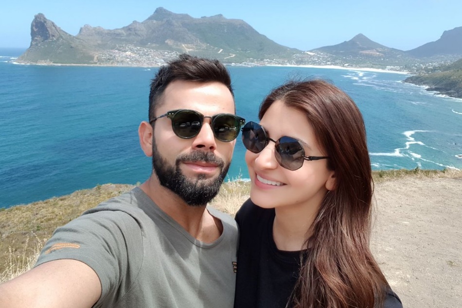 केप टाउन की खूबसूरत वादियों से विराट कोहली और अनुष्का शर्मा ने फैंस को दी New Year की बधाई