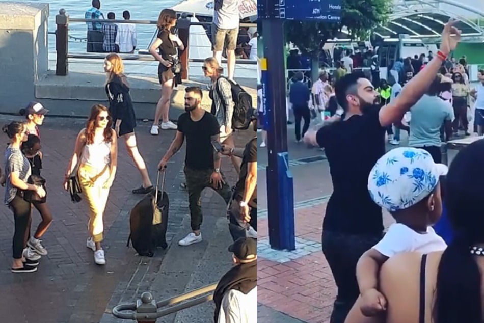 विराट ने पत्नी अनुष्का संग केप टाउन में मनाया नए साल का जश्न, सड़क किनारे ही करने लगे भांगड़ा