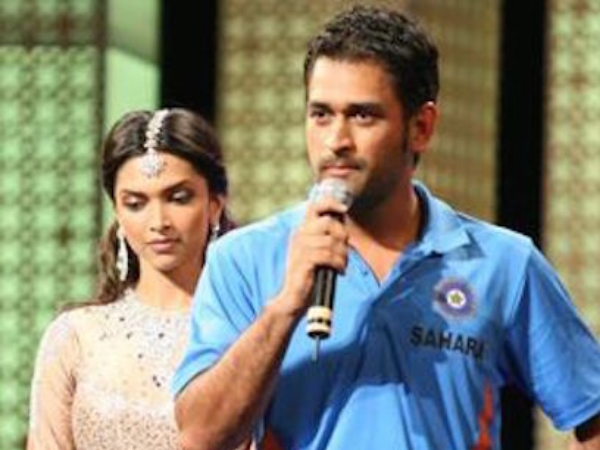 धोनी के कहने पर मैच देखने गईं थी दीपिका