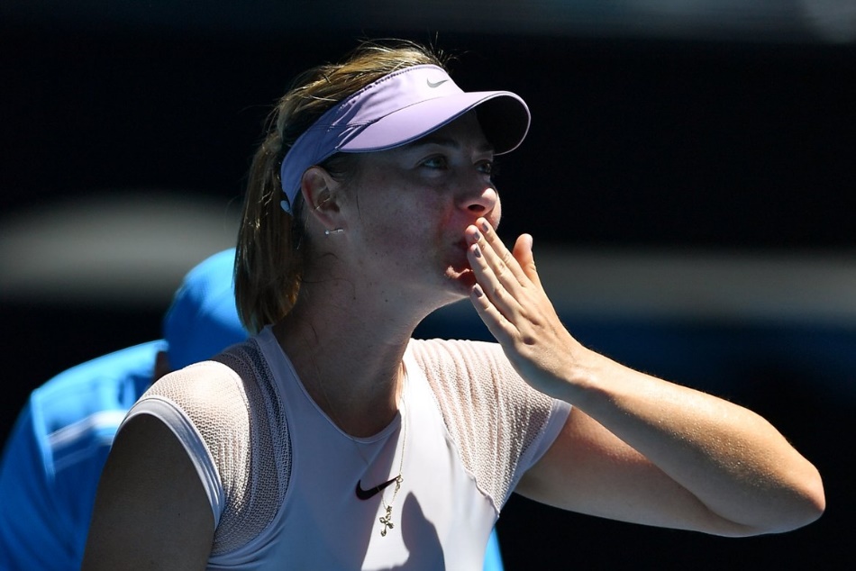 AusOpen: वापसी मैच में टेनिस सुंदरी मारिया शारापोवा की जीत