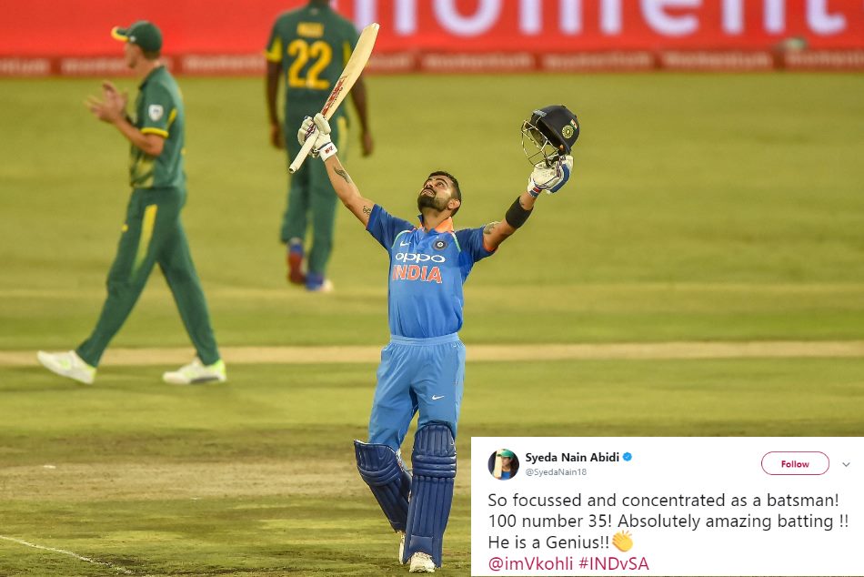 कोहली की जीनियस बैटिंग की मुरीद हुईं पाकिस्तान महिला क्रिकेटर्स, कही ये बड़ी बात