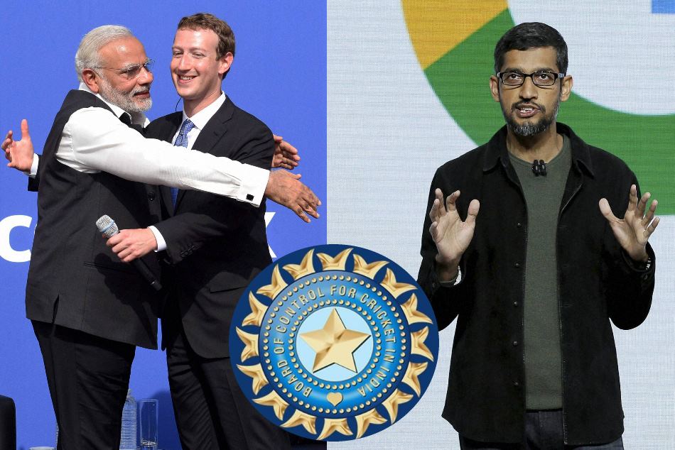 बीसीसीआई के डिजिटल राइट्स नीलामी में जियो को टक्कर देने उतरी फेसबुक और गूगल