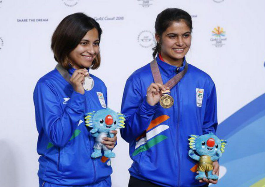 Gold for Manu Bhaker, silver for Sidhu in 10m air pistol