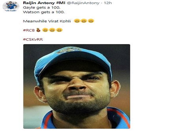 अलग-अलग तस्वीरों के साथ कोहली की टीम हुई ट्रोल