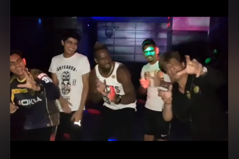 VIDEO: चेन्नई के हाथों हार के बाद शाहरुख खान ने ली खिलाड़ियों की डांस क्लास, जमकर थिरके आंद्रे रसेल