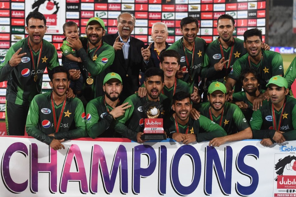 विंडीज का सफाया कर पाकिस्तान ने मजबूत की आईसीसी टी20 रैंकिंग