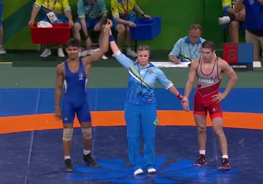 CWG: कुश्ती में राहुल अवारे ने जीता सोना, भारत की झोली में अबतक 13 गोल्ड