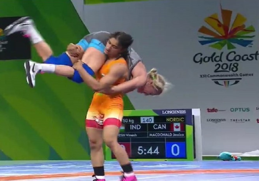 CWG: वीनेश फोगाट ने दिखाया दम, गोल्ड कोस्ट में जीता 'सोना', सोमवीर ने झटका ब्रॉन्ज