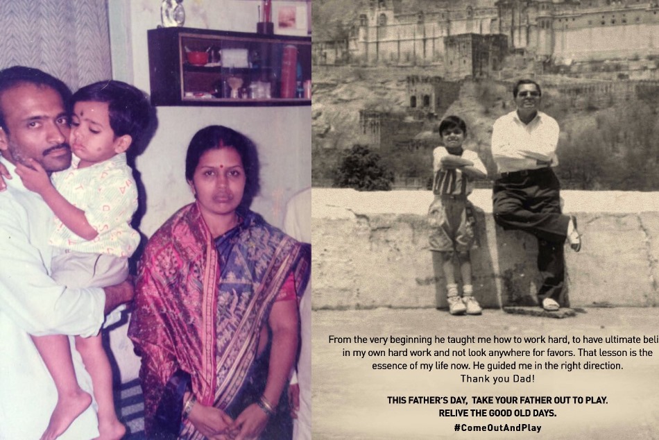 इस अंदाज में भारतीय क्रिकेटरों ने मनाया फादर्स डे, विराट ने शेयर किया बचपन का फोटो