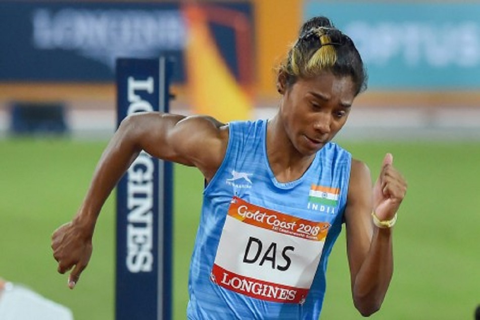 hima das said thanks to pm modi and all watch video