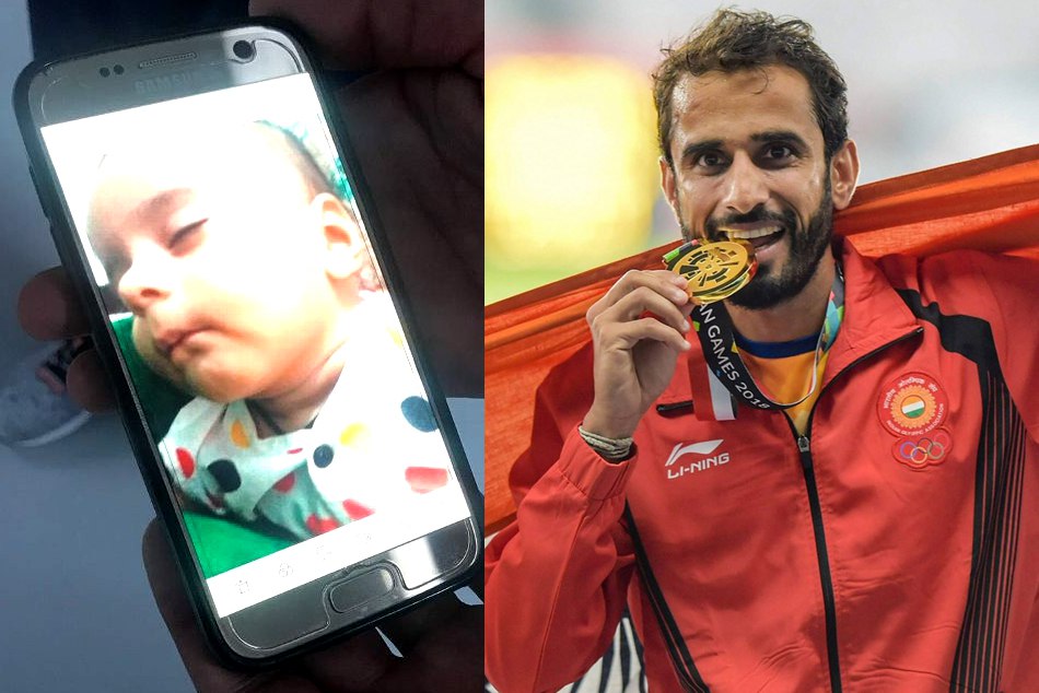 मोबाइल में बेटे की तस्वीर देख 5 महीने तक घर से दूर रहे मंजीत, कर्ज के पैसे से ट्रेनिंग कर जीता गोल्ड