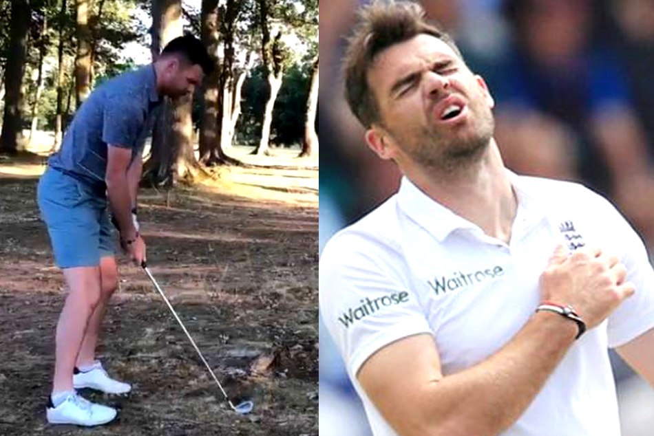 VIDEO: इंग्लैंड के इस दिग्गज गेंदबाज ने जब गोल्फ में आजमाया हाथ, हुआ ये हाल