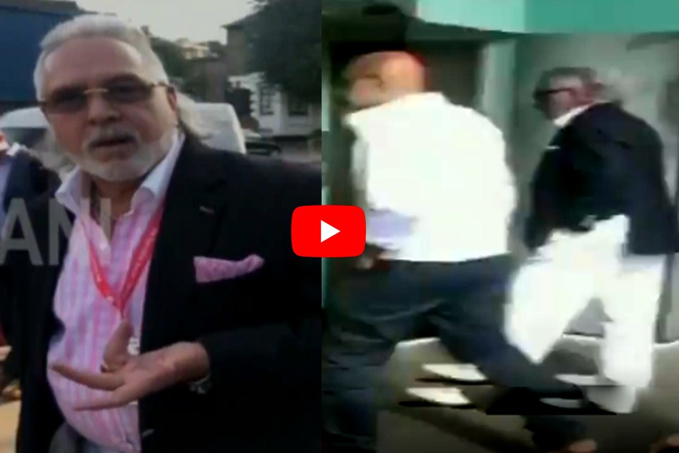 VIDEO: भारत इंग्लैंड टेस्ट मैच देखने पहुंचा भगोड़ा विजय माल्या, खुद बताया कब लौटेगा भारत