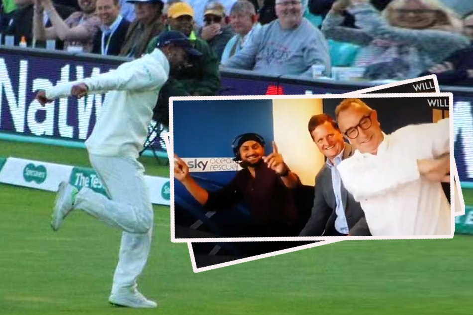 INDvsENG: मैदान पर धवन को भांगड़ा करते देख, कमेंट्री बॉक्स में भज्जी संग नाचने लगा यह विदेशी खिलाड़ी