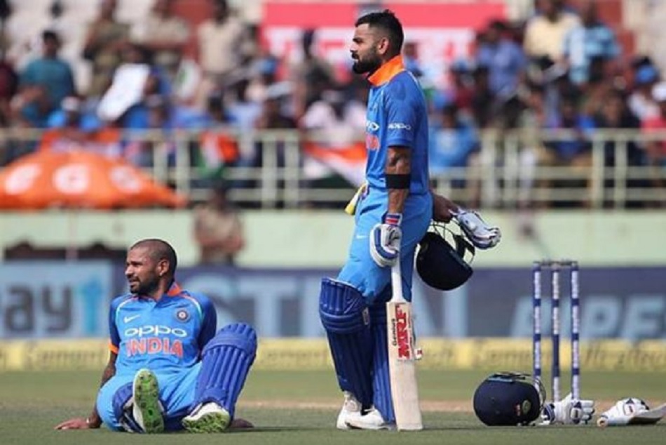 Video- शिखर धवन का विकेट लेने के बाद उनके ही अंदाज में इस गेंदबाज ने ठोकी ताल