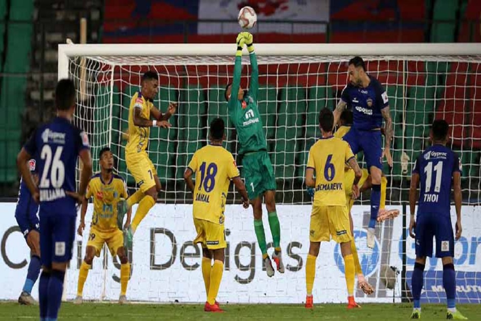 आईएसएल-5 : ‘साउदर्न डर्बी' में चेन्नई, केरल ने अंक बांटे