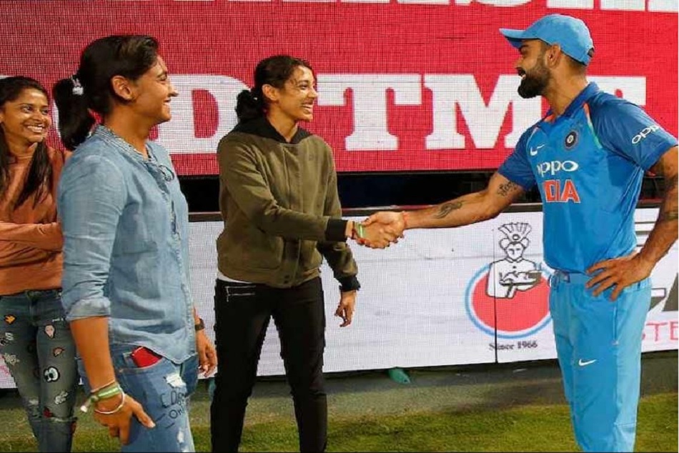 Video: विराट कोहली बने हरमनप्रीत की टीम के चीयरलीडर, मांग लिया सीधा वर्ल्ड कप