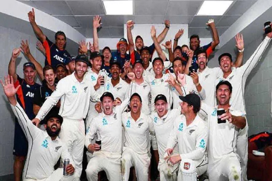 पाकिस्तान पर जीत के बाद न्यूजीलैंड के खिलाड़ियों ने किया 'भांगड़ा', Video वायरल