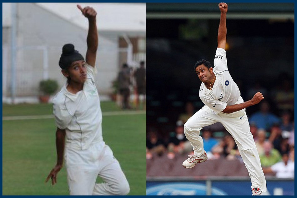 19 साल के इस भारतीय गेंदबाज ने कर ली अनिल कुंबले की बराबरी, दोहराया ये रिकॉर्ड