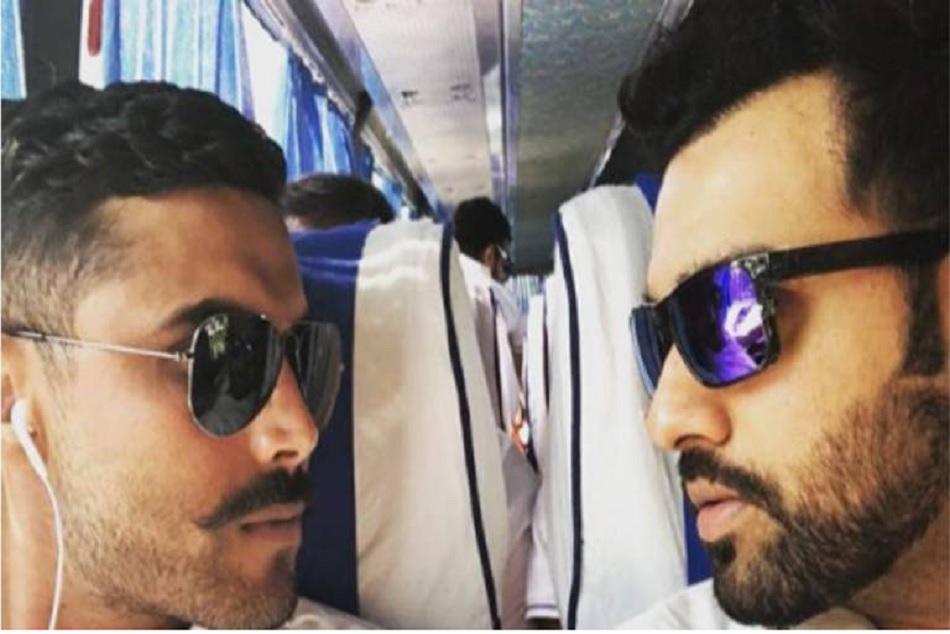 Video-'सर' रविंद्र जडेजा के स्वागत में उतरे रोहित शर्मा ,शाही अंदाज में किया वेलकम