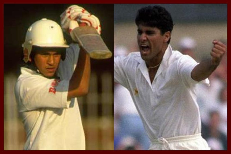 आज ही के दिन डेब्यू के दौरान सचिन और वकार का हुआ था आमना-सामना, जानिए आगे की कहानी