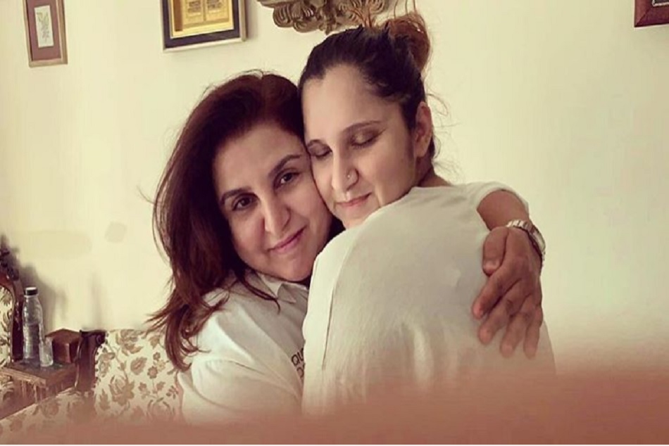सानिया मिर्जा के घर पहुंची फराह खान, बेटे इज़ान को लेकर बोली ये बात
