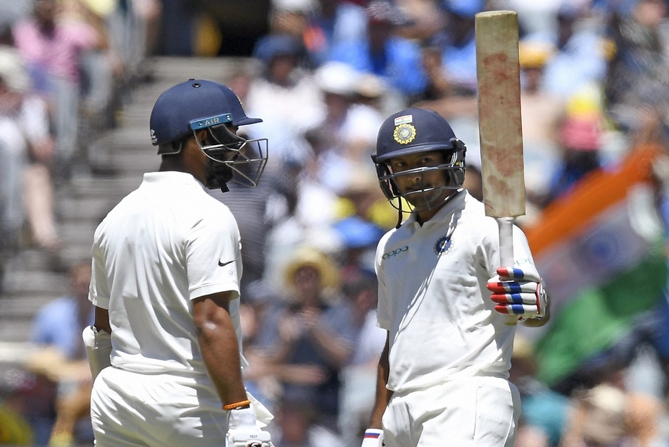 Mayank Agarwal creates history on his debut test match against Australia 