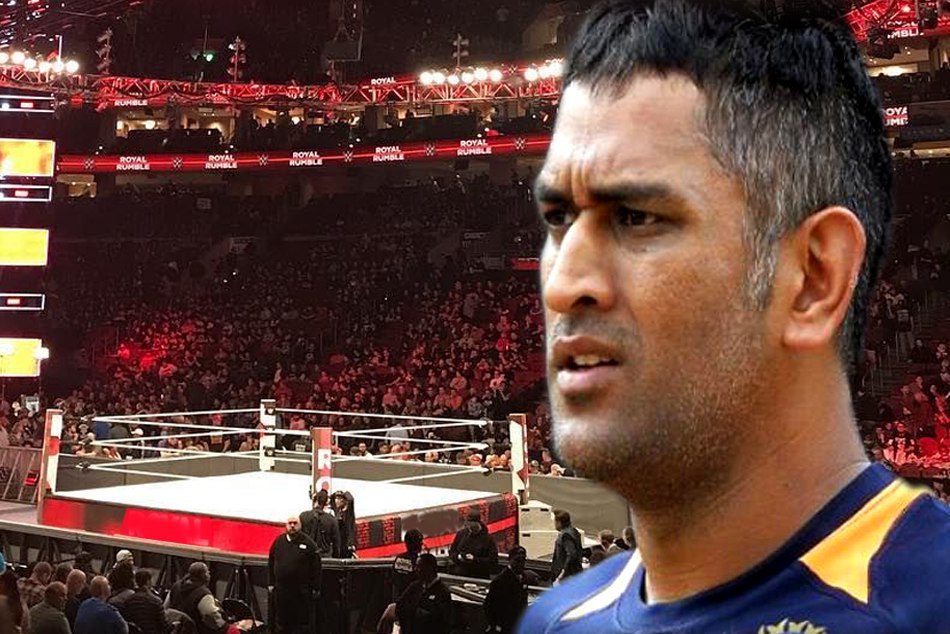 Royal Rumble 2019 : क्या WWE रिंग में उतरेंगे माही, क्रिकेट के साथ यहां भी आजमाएंगे हाथ!