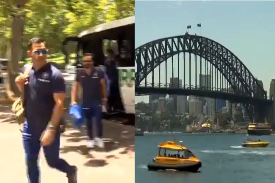 VIDEO: वन डे सीरीज से पहले सिडनी शहर की खूबसूरती निहारने पहुंची भारतीय टीम