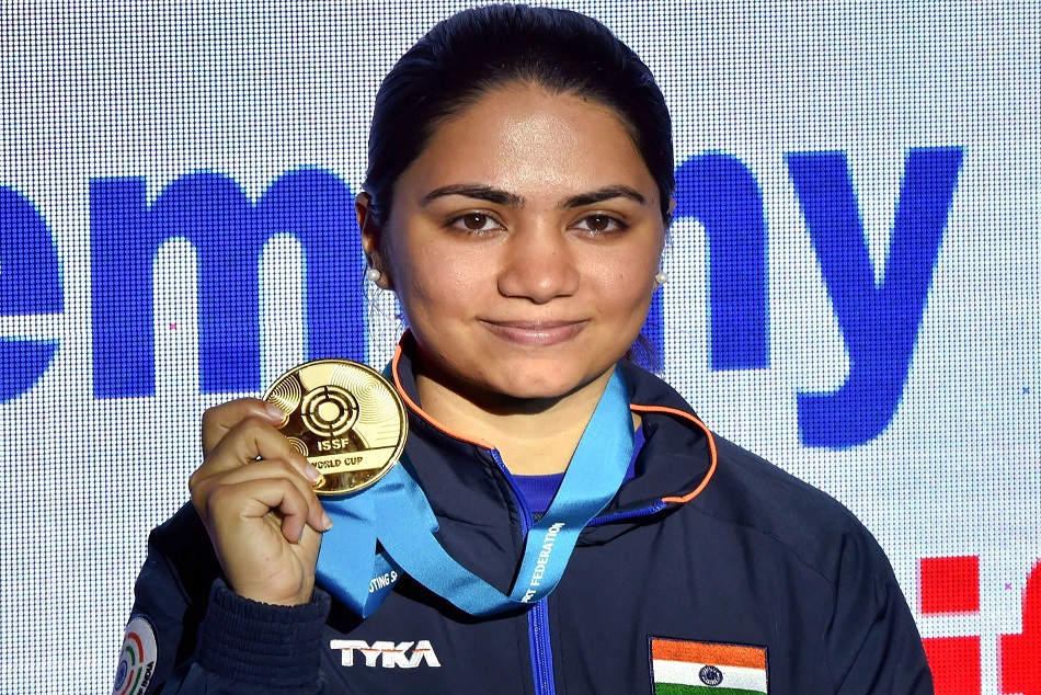 ISSF World Cup 2019 : शूटर अपूर्वी चंदेला ने जीता गोल्ड, बनाया नया विश्व रिकॉर्ड