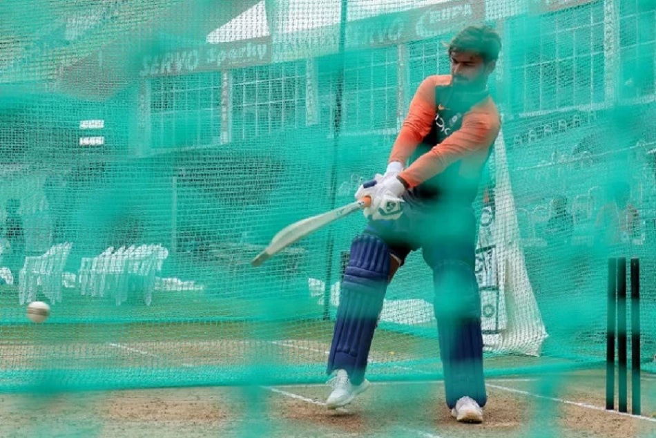 INDvsNZ: न्यूजीलैंड की खैर नहीं! अभ्यास के दौरान ऋषभ पंत ने खेला अनोखा शॉट, देखें Video