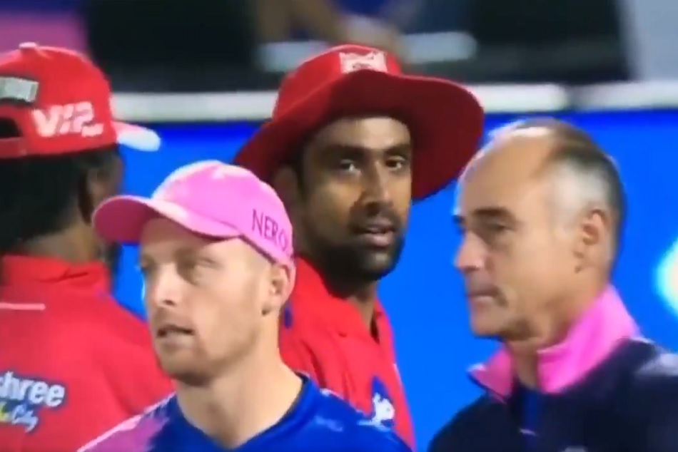 IPL 2019: Jos Buttler didnt shake hand with R Ashwin after the Mankad Controversy, VIDEO