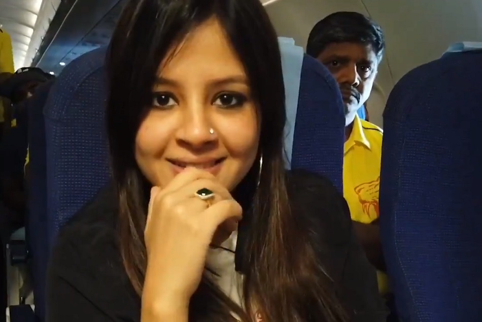 IPL 2019 : जब मोहित शर्मा के इस आसान सवाल का जवाब नहीं दे पाईं साक्षी धोनी, VIDEO वायरल