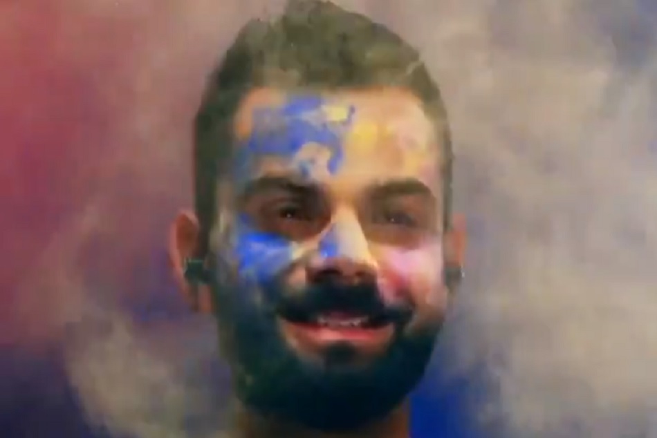 IPL 2019: 'अनोखे' दोस्तों संग होली मनाकर विराट ने सीधी भरी चेन्नई की उड़ान, देखें VIDEO