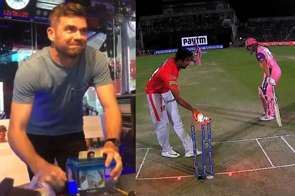 IPL 2019: जेम्स एंडरसन ने किए आर अश्विन की तस्वीर के टुकड़े-टुकड़े, फैंस ने दी ये प्रतिक्रिया