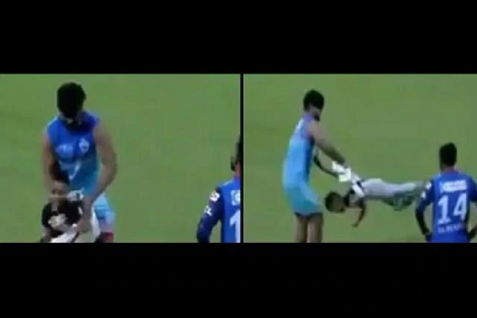 VIDEO: ऋषभ पंत ने शिखर धवन के साथ किया खतरनाक स्टंट, देखकर सब रह गए हैरान