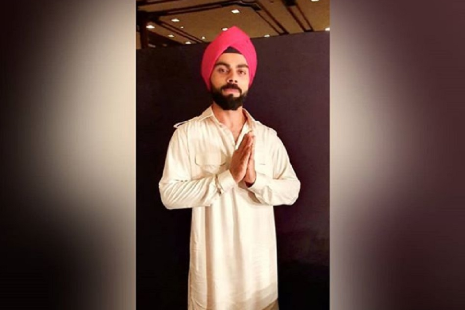 IPL 2019 : 'सरदार जी' के लुक में नजर आए विराट कोहली, तस्वीर वायरल