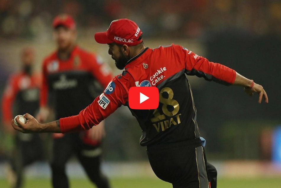 IPL 2019: विराट कोहली ने शुबमन गिल को हैरान करने वाला कैच लेकर किया आउट, VIDEO