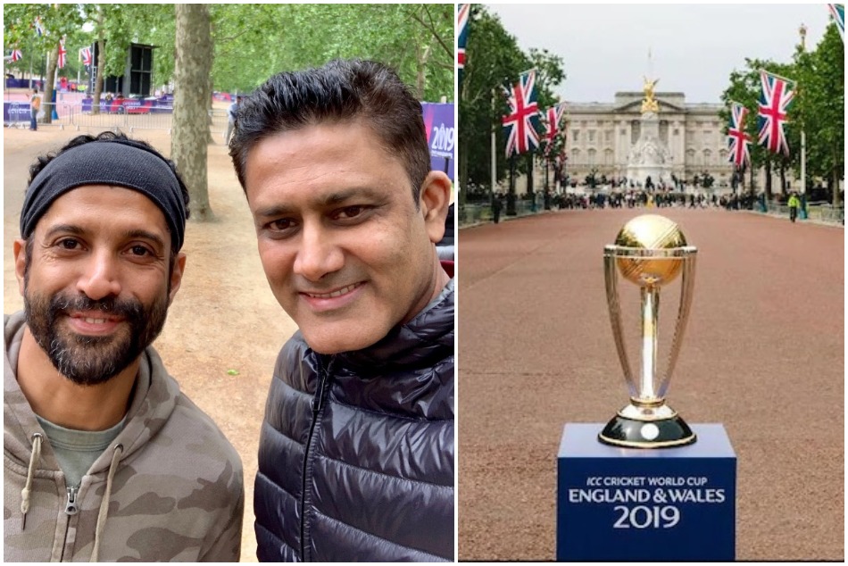 World Cup 2019: 60 सेकेंड के फटाफट क्रिकेट में कुंबले और फरहान ने बनाए कितने रन