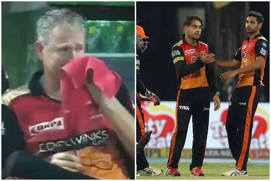 IPL 2019 : हैदराबाद की हार के बाद टाॅम मूडी की वायरल हो रही है यह तस्वीर, फैंस ले रहे हैं मजे