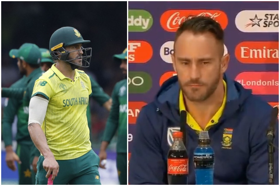 वर्ल्ड कप से बाहर होने पर क्या बोले दक्षिण अफ्रीका के कप्तान फाफ डुप्लेसिस