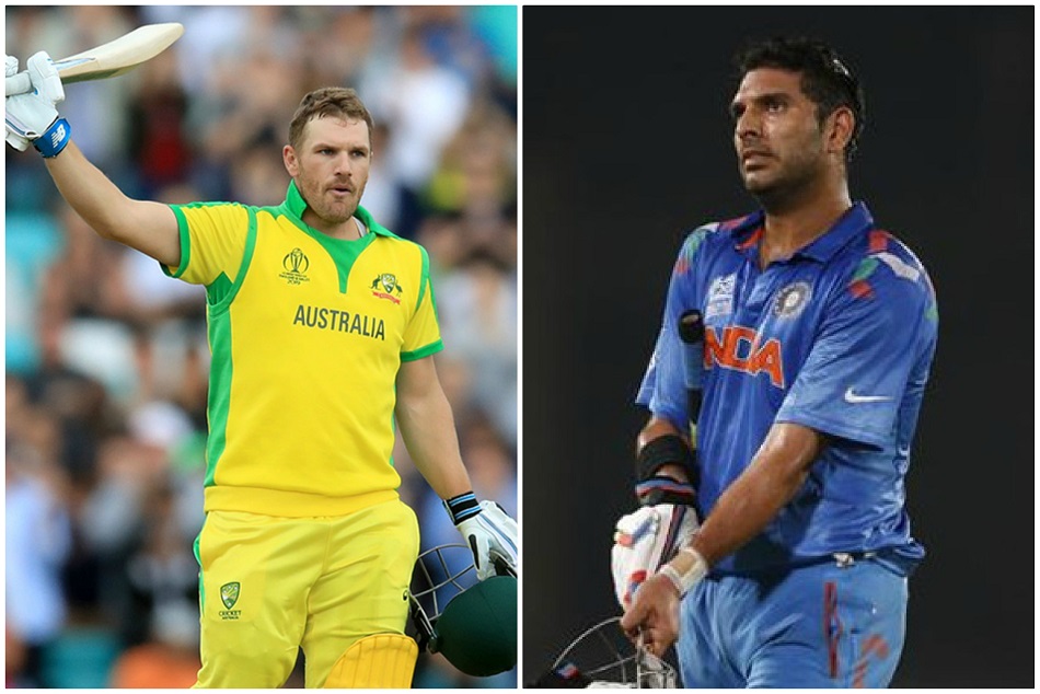 टूट गया 'सिक्सर किंग' युवराज का यह रिकाॅर्ड, आरोन फिंच की पारी पड़ी भारी