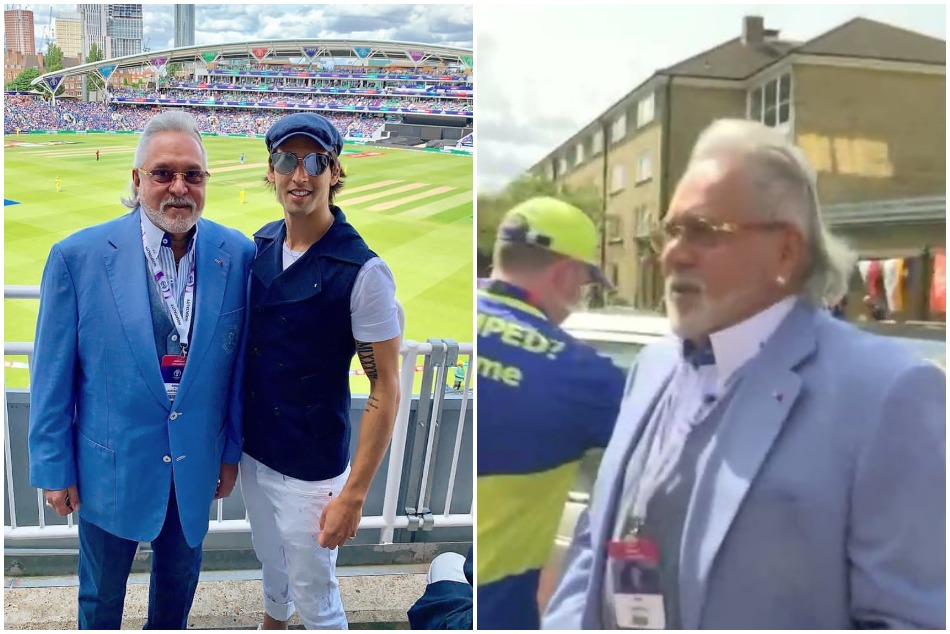 CWC19: भारत-ऑस्ट्रेलिया के मैच में नजर आया भगोड़ा विजय माल्या, देखें तस्वीरें