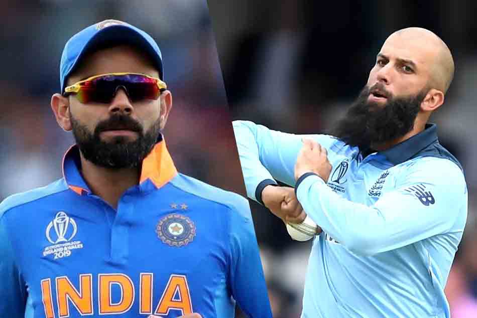 विश्व कप 2019 : मैच से पहले विराट कोहली को मिली मोईन अली से 'चेतावनी'